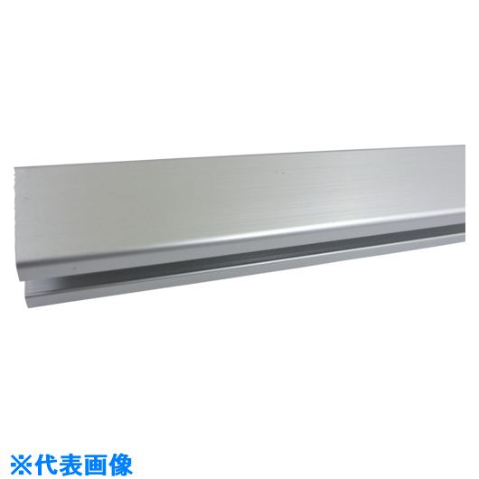 Curtain Rails - ■TOSO ニューリブ 「レール4.00M」 アルミナチュラル NR4000N(1113669)[送料別途お見積り][法人限定][外直送]