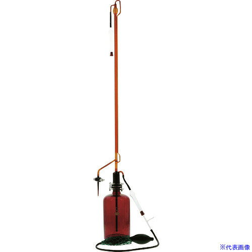 オレンジブック トラスコ中山　TRUSCOSIBATA 自動ビュレット スーパーグレード PTFEコック付 茶褐色 50mL 〔品番:02253050〕[ 注番:1115101]特長●自動ビュレットは、ビュレットに比べ薬液の補充が2連球ゴムスプレーの操作で安全かつ正確に行えます。●ゼロ（目盛）が自動的に調整できる構造となっており、ビュレットのゼロ合わせのコック操作の必要がありません。●JISR3505クラスAの「体積の許容誤差」と同等、またはそれ以内で製作しています。●「ゴム栓用セット」、「平面接続セット」の2種類があります。●自動ビュレット「スーパーグレード」は、JISR3505クラスAの「体積の許容誤差」と同等、またはそれ以内で製作しています。仕様●容量(ml)：50●目盛間隔(ml)：0.1●種類：茶かっ色●びん容量(mL)：2000●びんの色：茶●許容誤差(mL)：±0.05仕様2材質/仕上●ほうけい酸ガラス-2セット内容/付属品●自動ビュレット本体●びん●カルシウム管セット●クランプ●2連球ゴムスプレー注意原産国（名称）日本JANコード4589988608508本体質量3.6kgオレンジブック トラスコ中山　TRUSCOSIBATA 自動ビュレット スーパーグレード PTFEコック付 茶褐色 50mL 〔品番:02253050〕[注番:1115101][本体質量：3.6kg]《包装時基本サイズ：1270×310×270》〔包装時質量：4kg〕分類》研究用品》理化学用品》ビーカー・計量カップ☆納期情報：メーカー取り寄品（弊社より発送）