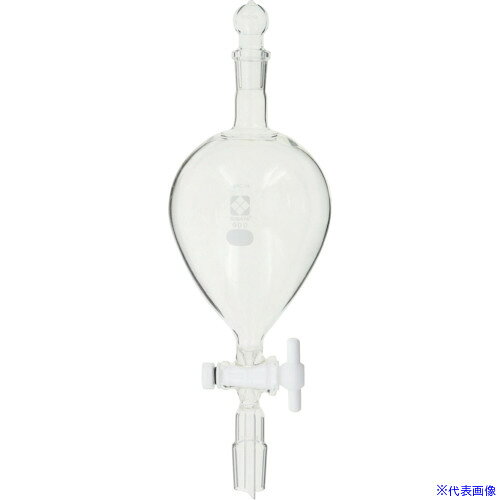 ■SIBATA SPC分液ロート PTFEコック付 SPC−19−24 500mL 03024024500(1115154)[送料別途お見積り][法人限定][掲外取寄]