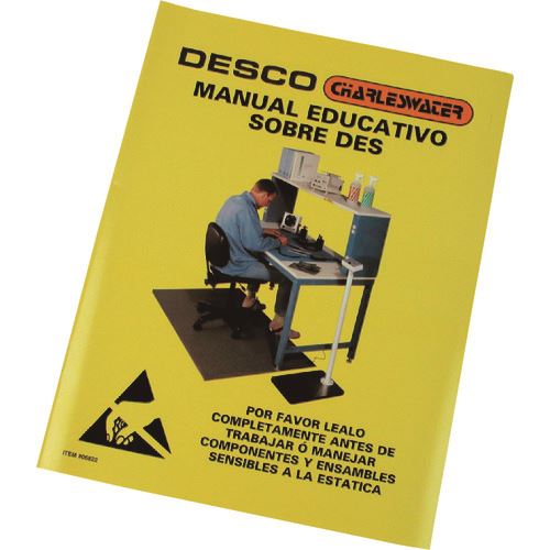 ■DESCO 小冊子 静電気に関して スペイン語 06822(1117461)[送料別途お見積り][法人限定][掲外取寄]