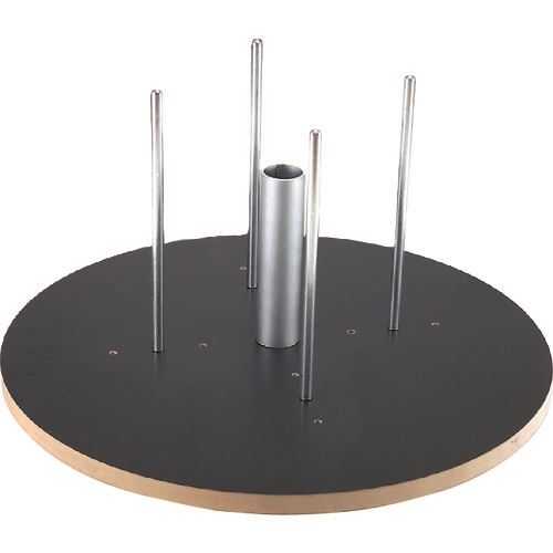 ■DENSAN ターンテーブル DRT60N(1120857)[送料別途お見積り][法人限定][掲外取寄]