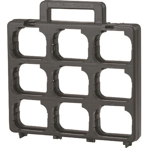 ■DENSAN スケルトンパーツボックスフレーム SPS3418F(1122564)[送料別途お見積り][法人限定][掲外取寄]