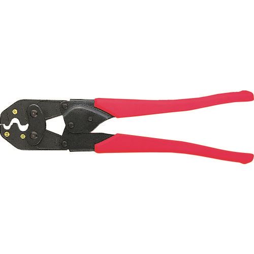 オレンジブック トラスコ中山　TRUSCODENSAN 圧着工具 〔品番:DC38A〕[ 注番:1124116]特長●柄荷重が小さく、軽いハンドル操作でらくらく圧着できます。（JIS規格品）●柄幅が狭いです。用途●裸端子・PBスリーブ用 圧着工具。仕様●全長(mm)：336仕様2●成形確認機構内蔵(ラチェット)●使用範囲：14 22 38mm2材質/仕上セット内容/付属品注意原産国（名称）日本JANコード4937897009853本体質量666gオレンジブック トラスコ中山　TRUSCODENSAN 圧着工具 〔品番:DC38A〕[注番:1124116][本体質量：666g]《包装時基本サイズ：280×80×20》〔包装時質量：264g〕分類》手作業工具》電設工具》圧着工具☆納期情報：メーカー取り寄品（弊社より発送）