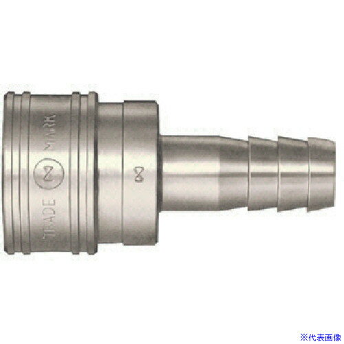 ■日東 TSPカプラ 鋼鉄製 ニトリルゴムSG(NBR)(ホース取付用ソケット) 相手側3/4インチ(00843) 6TSHSTEELNBR(1132849)