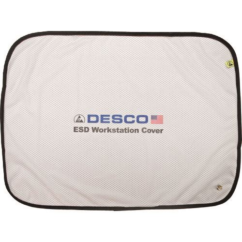 ■DESCO ESDカバー 122cmX122cm 41402(1133370)[送料別途お見積り][法人限定][掲外取寄]