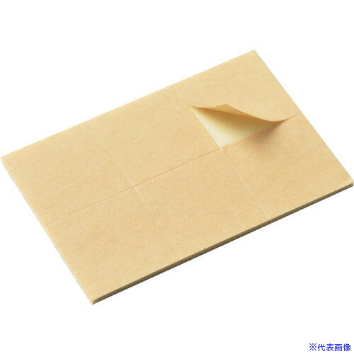 ■緑十字 両面テープ(6枚組シートタイプ) WF-303 30×30mm/枚 268010(1138873)