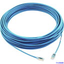 ■PANDUIT カテゴリ6A細径シールドパッチコード 30m 青 STP28X30MBU(1141064)