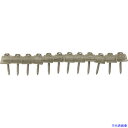 ■DAIDOHANT ポリカ連結波板ビス 12連×8本(96本入) 4.2×35mm クリアー 00045950(1142598)