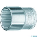 ■GEDORE 12角ソケット 3/8 差込角9.5mm 1997130(1145612)