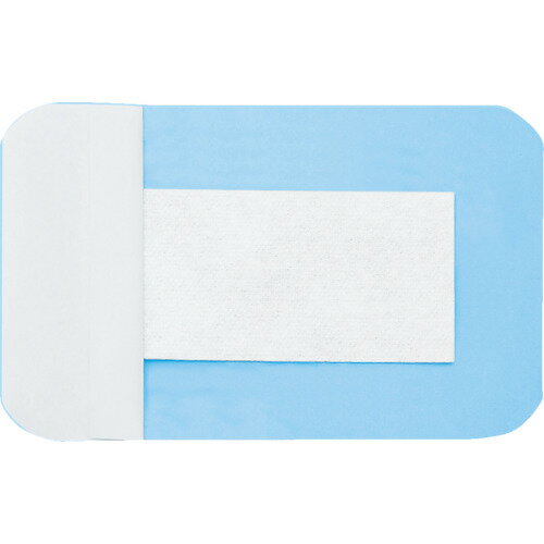 ■ハクゾウメディカル 絆創膏 エレバンブロック NO.50 50×70mm 50枚入 3155021(1146816)