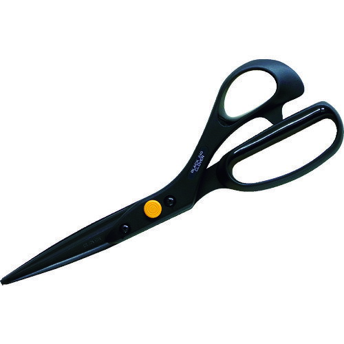 オレンジブック トラスコ中山　TRUSCOCLOVER 布切はさみ ブラック 24cm 〔品番:36191〕[ 注番:1147046]特長●通常の布切はさみの60％の軽さ（当社比）です。●硬く耐久性にも優れた刃物鋼を使用しているので鋭い切れ味が長く持続します。●グッドデザイン賞受賞商品です。●軽いので手に負担をかけずに作業を進める事ができます。●手になじみやすい強化樹脂製ハンドルです。●長い時間使っても疲れません。●軽さを追求したクロバー独自の凹面構造の刃です。用途●布の裁断に。仕様●刃長(mm)：97●刃厚(mm)：2.3●全長(mm)：240●色：ブラック●タイプ：布切り用仕様2材質/仕上●刃部：刃物鋼（刃研ぎ不可）●グリップ部：ガラス繊維強化樹脂●サック：オレフィン系樹脂セット内容/付属品注意原産国（名称）日本JANコード4901316361914本体質量125gオレンジブック トラスコ中山　TRUSCOCLOVER 布切はさみ ブラック 24cm 〔品番:36191〕[注番:1147046][本体質量：125g]《包装時基本サイズ：295×106×24》〔包装時質量：160g〕分類》手作業工具》ハサミ・カッター・鋸》ハサミ☆納期情報：仕入れ先通常在庫品 (欠品の場合有り)