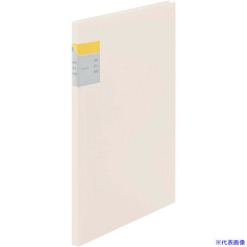■KING JIM クリアーファイル「カキコ」 白 235×311mm 8632W(1149262)