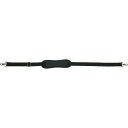 ■TRUSCO 肩パッド付きショルダーベルト38mm幅X135cm ブラック TTBSB38BK(1151144)