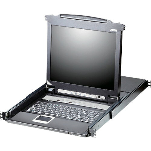 オレンジブック トラスコ中山　TRUSCOATEN KVMドロワー 16ポート/17インチLCD一体型/マルチインターフェース/ロングレール 〔品番:CL5716MJJL〕[ 注番:1152132]特長●EIA規格の19インチラックに収納可能なコンソールドロワーです。●8台のコンピュータ切替機能を搭載したKVMドロワーです。●最大15台のKVMスイッチを追加して、最大256台のコンピュータを管理することができます。用途●ラック内サーバーの操作用コンソールに。仕様●最大解像度：1280×1024@75Hz●画面サイズ(インチ)：17●サーバー側対応インターフェース(キーボード・マウス)：PS/2・ USB●サーバー接続数(直接)：16●サーバー接続数(最大)：512(デイジーチェーン)●デュアルスライド：非対応●製造国：中国仕様2●480×641×44 mm材質/仕上セット内容/付属品注意●ラックマウントキットの対応奥行き表示は、ラック取り付け支柱間の距離を表しています。実際のラックマウント作業の際には、ラック内寸に対するドロワー本体の奥行きやケーブル取り回しを考慮する必要がありますのでご注意ください。●設置するラックの奥行によって、異なる長さのマウントキットを選択可能です。品番が異なるため、メーカーのHPをご確認ください。原産国（名称）中国JANコード本体質量13.59kgオレンジブック トラスコ中山　TRUSCOATEN KVMドロワー 16ポート/17インチLCD一体型/マルチインターフェース/ロングレール 〔品番:CL5716MJJL〕[注番:1152132][本体質量：13.59kg]分類》電子機器》電気・電子部品》通信機器☆納期情報：メーカー直送品（送料元払い）【法人限定＝会社名ご記入お願い致します。】 ※北海道・沖縄・離島は運賃別途商品も含む