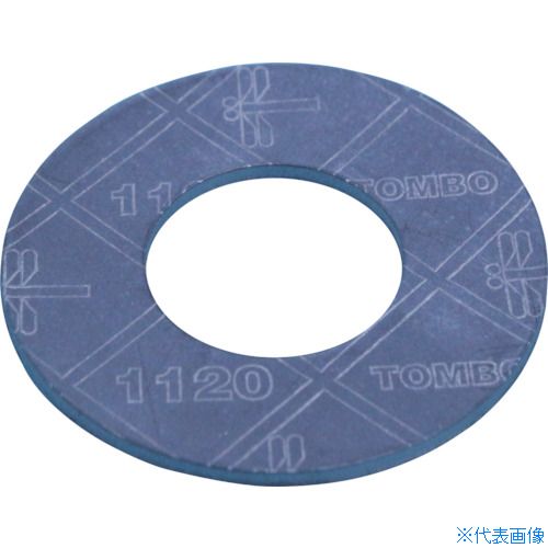 ■ニチアス ジョイントシートガスケット TOMBO NO.1120 内面 呼び径(A):100 112010K100A3TRF(1152677)