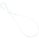 ■TRUSCO はがき・チラシ用フック 全長274mm 内径12mm 100本入 SFLL100(1156236)