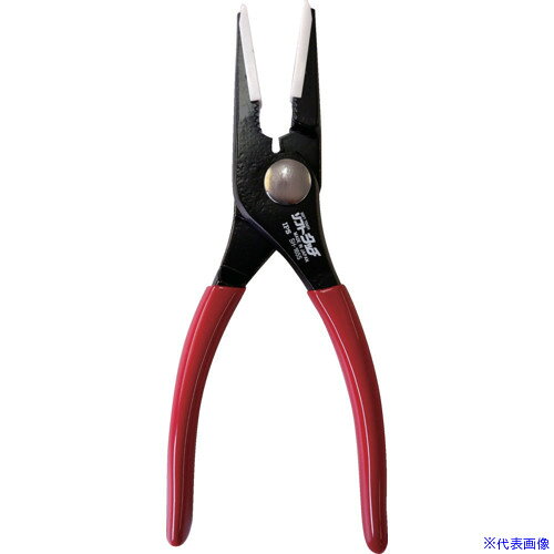 オレンジブック トラスコ中山　TRUSCOIPS ソフトタッチスリム 〔品番:SH165S〕[ 注番:1157028]特長●先細形状で細かい作業に最適です。●キズをつけずに細かいものもしっかりつかみます。●防錆力に優れたカチオン電着塗装です。（メッキ品の約10倍）●バネ内蔵機構で連続作業に最適です。●釘や針金が切れるワイヤーカッター付です。●つかむものの大きさに合わせて口の開き幅が2段階に調整可能です。用途●ワイヤークラフトなどの制作、模型・RCなどの組み立て、メガネ、時計、カメラなどの修理、釣りの仕掛け作りに。仕様●全長(mm)：174●厚さ(mm)：4●A(mm)：54●切断能力(mm)：φ2.0●切断能力(mm)軟線：2仕様2●スペア樹脂付材質/仕上●本体：クロムバナジウム鋼●くわえ部：ナイロン樹脂セット内容/付属品●スペア樹脂1組●取付ビス1組注意原産国（名称）日本JANコード4953880513138本体質量165gオレンジブック トラスコ中山　TRUSCOIPS ソフトタッチスリム 〔品番:SH165S〕[注番:1157028][本体質量：165g]《包装時基本サイズ：225×75×20》〔包装時質量：185g〕分類》手作業工具》プライヤー・ニッパー・ピンセット》プライヤー☆納期情報：仕入れ先通常在庫品 (欠品の場合有り)