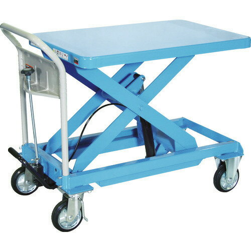 ■TRUSCO ハンドリフター 500kg 600X900 ブルー HLFAE500B(1157823)[法人限定][直送元]