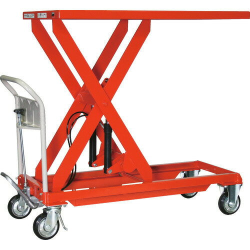 ■TRUSCO ハンドリフター 500kg 600X1200 HLFAS500L(1157839)[法人限定][直送元]