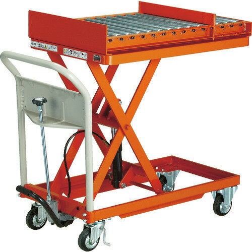 ■TRUSCO 金型移動用ハンドリフター 900kg 600X900 HLFAE1000MM1(1157933)[法人限定][直送元]