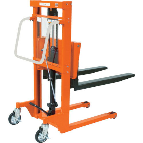 ■TRUSCO コゾウリフター 500kg フォーク式 H82−900 BEAH5009(1158294)[法人限定][直送元]