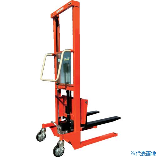 ■TRUSCO コゾウリフター 300kg フォーク式 H50−1475 BEAH300155H(1158397)[送料別途お見積り][法人限定..