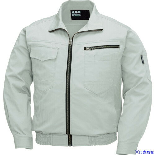 ■XEBEC 綿薄手現場服ヘリンボン空調服XE98002−39−3L サンドベージュ XE98002393L(1158979)