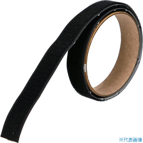 ■TRUSCO マジックテープ[[R下]]TMSDシリズループのみ25mmX1m黒 TMSD252BK(1160631)