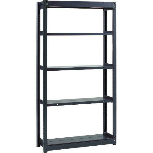 ■TRUSCO 軽量ボルトレス棚TSUG型 単体タイプ 942X340XH1800 TSUG10063K5HBK(1163049)