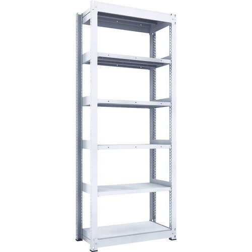 ■TRUSCO TUG型中量ボルトレス棚 600kg 単体型 955×476×H2400 6段 TUG60083S6(1164463)[法人限定][直送元]