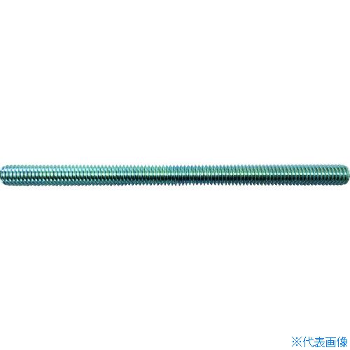 ■TRUSCO 全ネジ ユニクロメッキ 1/2 2000mm ZENB122000(1164566)×10[送料別途お見積り][法人限定]