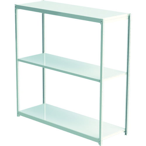 ■IRIS 軽中量ラック150 セット W1200＊D450＊H2400 基本 3段 ML1K1245243(1165504)[送料別途お見積り][法人限定][直送]