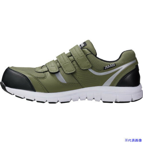 ■XEBEC セフティシューズ85407−60−290 グリーン 8540760290(1170114)[送料別途お見積り][法人限定][掲..