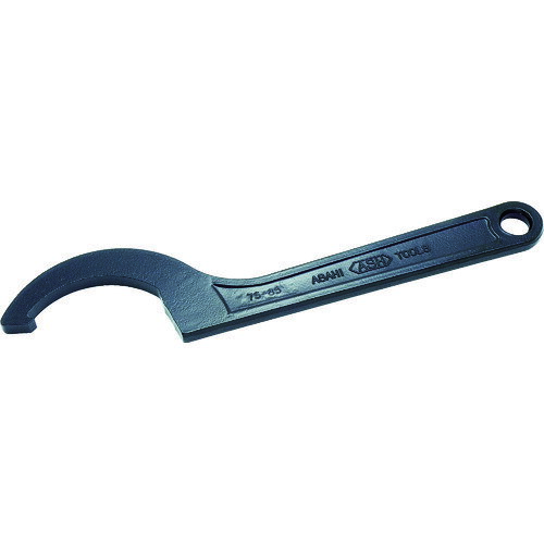 オレンジブック トラスコ中山　TRUSCOASH 引掛スパナ75/85 〔品番:FK0075N〕[ 注番:1181916]特長●丸ナットおよび軸受用ナットの取り付け、取り外し作業に最適です。●表面は、カチオン電着塗装で強力な防錆効果があります。●頭部の引掛部分は鍛造後フライス加工を施し、平行度等精度が高く、非常に安全に作業ができます。用途●丸ナットおよび軸受用ナットの取り付け、取り外しに。仕様●適合寸法(mm)：75〜85●全長(mm)：271仕様2●柄穴付はFK0012からFK0155までのサイズ材質/仕上●特殊鋼●表面処理:カチオン電着塗装セット内容/付属品注意原産国（名称）日本JANコード4992676007703本体質量378gオレンジブック トラスコ中山　TRUSCOASH 引掛スパナ75/85 〔品番:FK0075N〕[注番:1181916][本体質量：378g]《包装時基本サイズ：270×63×9》〔包装時質量：390g〕分類》手作業工具》レンチ・スパナ・プーラー》引掛けスパナ☆納期情報：仕入れ先通常在庫品 (欠品の場合有り)