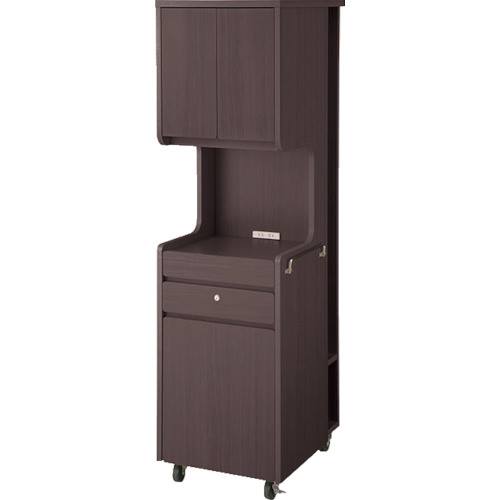 ■NAIKI 床頭台 FS1860DBR(1188555)[送料別途お見積り][法人限定][外直送]