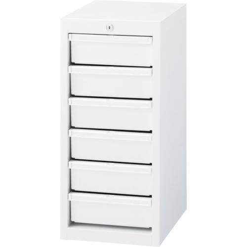 ■ウチダ システムトレーキャビネット施錠タイプA4-1列6段 58603362(1189926)[送料別途お見積り][法人限定][外直送]