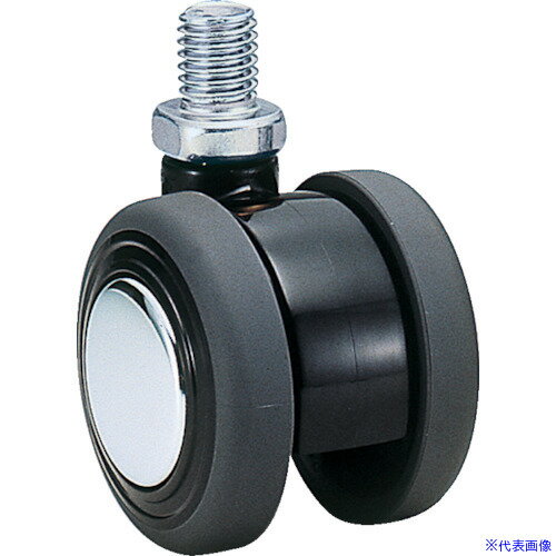 ■東海 エラストマー車輪 50径 TE50N10CRL14(1193330)[送料別途お見積り][法人限定][掲外取寄]