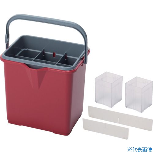 オレンジブック トラスコ中山　TRUSCOテラモト 仕切付きバケツ2エンジ アウターバケツ用仕切板セット 〔品番:CE4471026〕[ 注番:1194943]特長●多彩な仕切りアレンジができる二重構造バケツです。用途●清掃メンテナンス用。仕様仕様2●アウターバケツ容量(L)：14●アウターバケツ：約W342×D255×H309mm●インナーバケツ：約W306×D234×H252mm●カップ：約W75×D75×H104mm材質/仕上●アウターバケツ・インナーバケツ・仕切板・底板仕切：ポリプロピレン●インナーバケツツル：ステンレス●カップ：ポリスチレンセット内容/付属品注意原産国（名称）日本JANコード4904771109015本体質量1.6kgオレンジブック トラスコ中山　TRUSCOテラモト 仕切付きバケツ2エンジ アウターバケツ用仕切板セット 〔品番:CE4471026〕[注番:1194943][本体質量：1.6kg]《包装時基本サイズ：342×255×309》〔包装時質量：2kg〕分類》清掃・衛生用品》清掃用品》バケツ☆納期情報：メーカー取り寄品（弊社より発送）