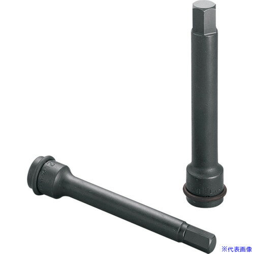 ■TONE インパクト用ロングヘキサゴンソケット 対辺寸法17mm 差込角12.7mm 4AH17L(1197193)