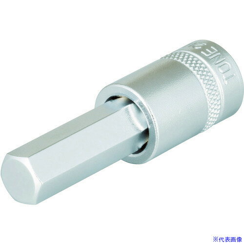 ■TONE ヘキサゴンソケット 対辺寸法8mm ビット長さ27mm 3H08(1197312)