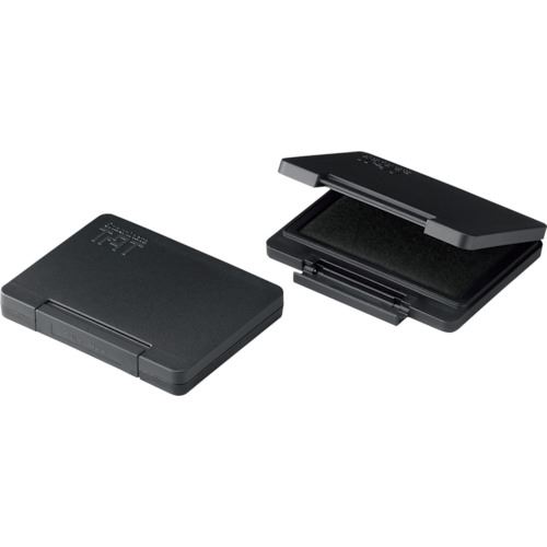 オレンジブック トラスコ中山　TRUSCOシヤチハタ 強着スタンプ台タート金属用大形 黒 〔品番:ATMN3K〕[ 注番:1198856]特長●金属へのなつ印に最適です。●金属はもちろん、ガラスや陶器にもなつ印OKです。●さまざまな金属への...