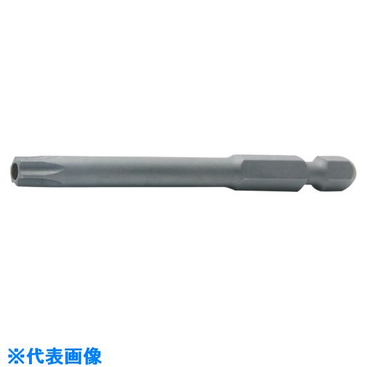 ■Ko-ken 6.35mmH イジリ止めトルクスビット 全長100mm T30H 121T.100T30H(1199259)[送料別途見積り][法..