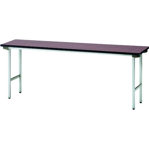 ■TOKIO 折りたたみテーブル 1500X600mm ローズ TFA1560NSER(1202627)[送料別途見積り][法人・事業所限定][外直送]