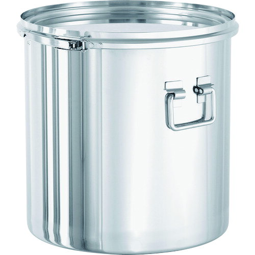 オレンジブック トラスコ中山　TRUSCOMONOVATE 折りたたみ取っ手付密閉容器(バンド式) 容量10L 〔品番:CTLF24〕[ 注番:1210559]特長●取っ手は使用しない時には倒れるので無駄な場所を取りません。●ワンタッチ式レバーバンドで簡単に蓋の着脱ができ、洗浄も容易です。●密閉式ですので内容物の飛散を防止し、外からのホコリなどの混入を防ぎます。●空の容器（蓋を締めた）の積み重ねができます。●パッキンは食品衛生法適合品のシリコンゴムが標準です。●底の角は、汚れが溜まりにくいR構造です。用途●液体・粉体の保管用に。仕様●容量(L)：10●高さ(mm)：240●取手：有●外径(mm)：240仕様2●容器本体…SUS304●蓋【CF】…SUS304●取っ手…SUS304●レバーバンド【LB】…SUS304●パッキン【PQL】…シリコンゴム(食品衛生法適合品)●表面処理： 内外面バフ研磨●使用条件： 大気圧(加減圧不可)材質/仕上●容器本体・蓋・取っ手・レバーバンド：SUS304セット内容/付属品注意原産国（名称）日本JANコード4589691021724本体質量2.3kgオレンジブック トラスコ中山　TRUSCOMONOVATE 折りたたみ取っ手付密閉容器(バンド式) 容量10L 〔品番:CTLF24〕[注番:1210559][本体質量：2.3kg]《包装時基本サイズ：240×358×240》〔包装時質量：2kg〕分類》研究用品》ボトル・容器》ステンレスタンク☆納期情報：メーカー直送品（送料元払い）【法人限定＝会社名ご記入お願い致します。】 ※北海道・沖縄・離島は運賃別途商品も含む