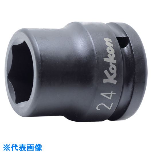 ■Ko-ken 19mm差込 インパクト6角ソケット(薄肉) 1 16401A1(1211982)[送料別途見積り][法人・事業所限定][掲外取寄]
