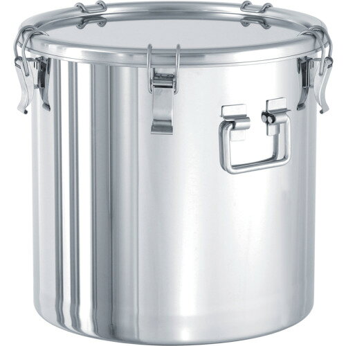 ■MONOVATE 折りたたみ取っ手付密閉容器(クリップ式) 100L CTHF47H(1212065)[法人・...
