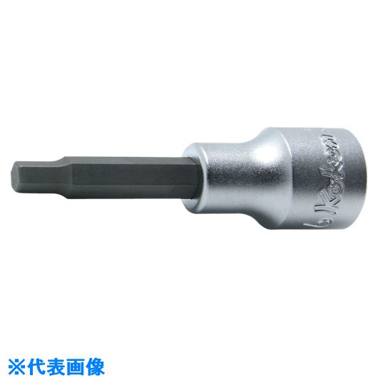 オレンジブック トラスコ中山　TRUSCOKo−ken 12.7mm差込 ヘックスビットソケット 全長75mm 18mm 〔品番:4010M.7518〕[ 注番:1221449]特長●ヘックスビットソケットです。仕様●差込角(mm)：12....