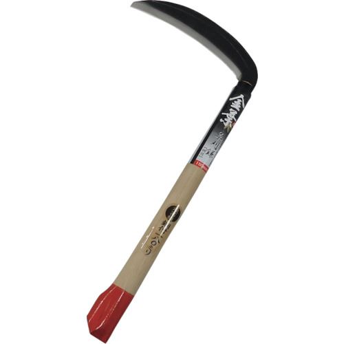 オレンジブック トラスコ中山　TRUSCO大進 金葉 鋼付草刈鎌 180mm 〔品番:206096〕[ 注番:1222613]特長●雑草処理に最適な鋼付きの草刈鎌です。●鋼付で切れ味がいい鎌です。用途●雑草処理に。仕様●刃長(mm)：180●全長(mm)：380仕様2材質/仕上●刃:鋼付　柄:木柄　セット内容/付属品注意●使用後は、汚れや水気をよく拭き取り保管して下さい。原産国（名称）中国JANコード4939736206096本体質量171gオレンジブック トラスコ中山　TRUSCO大進 金葉 鋼付草刈鎌 180mm 〔品番:206096〕[注番:1222613][本体質量：171g]《包装時基本サイズ：400×190×25》〔包装時質量：171g〕分類》園芸用品》緑化用品》鎌☆納期情報：メーカー取り寄品（弊社より発送）