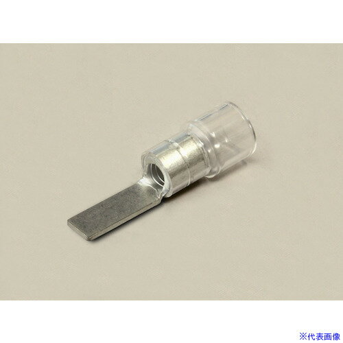 ■ニチフ 環境配慮形 絶縁被覆付圧着端子 (BT形)棒形 TMEX BT-5.5-13-CLR (50P) TMEXBT5.513CLR(1227825..