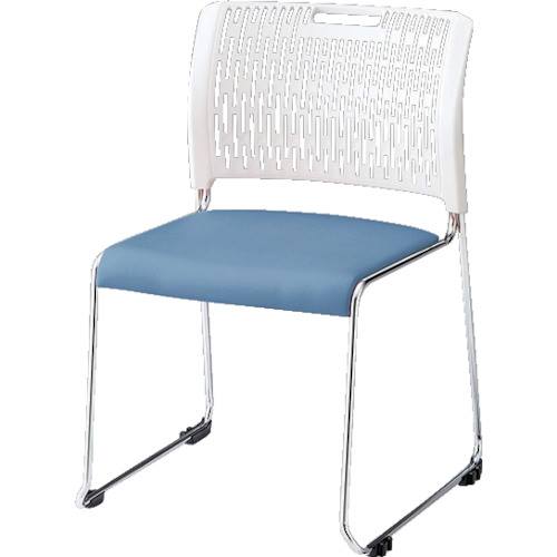 ■NAIKI 会議用チェアー E415M3LBL(1231996)[送料別途お見積り][法人限定][外直送]